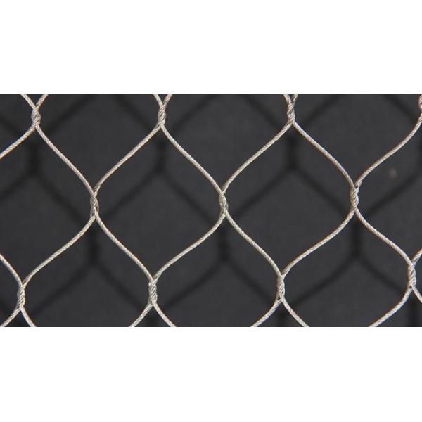AISI316 Ferrule Stainless Steel Wire Cable Mesh Zoo Mesh