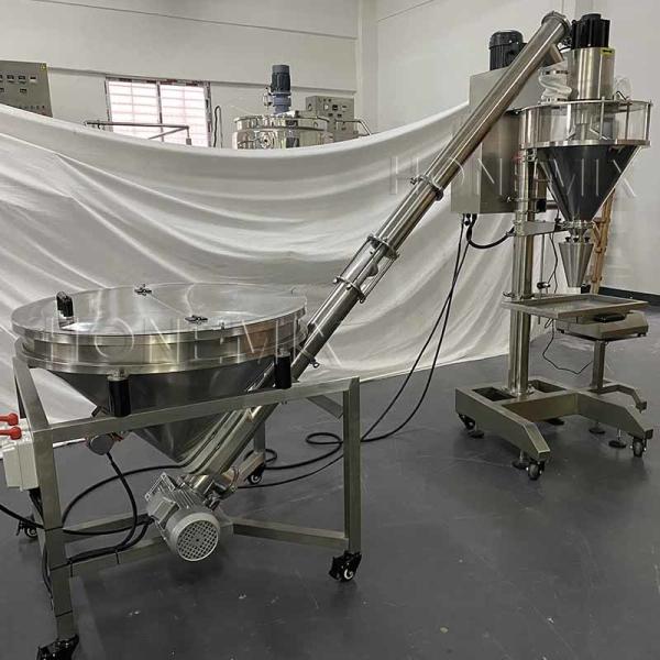 Quantitative Powder Press Machine Rotary 2KW Automatic Powder Feeder