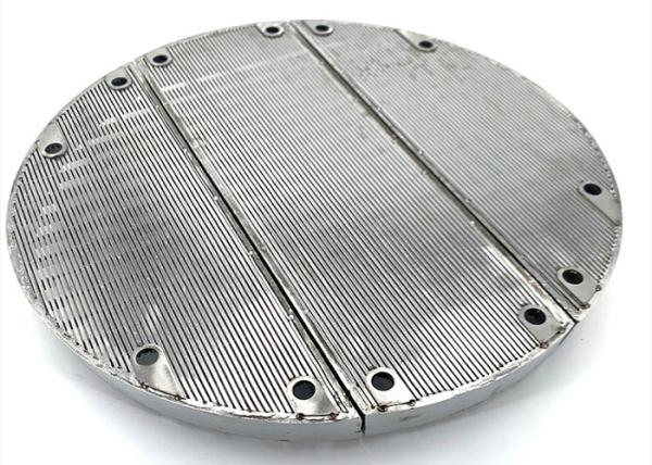 Water Well Drilling Sieving Wedge Wire Screen Panels Stainless Steel 304 316