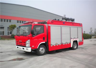 Isuzu Chassis Three Seats Light Rescue Fire Truck with Telescopic Light Tower