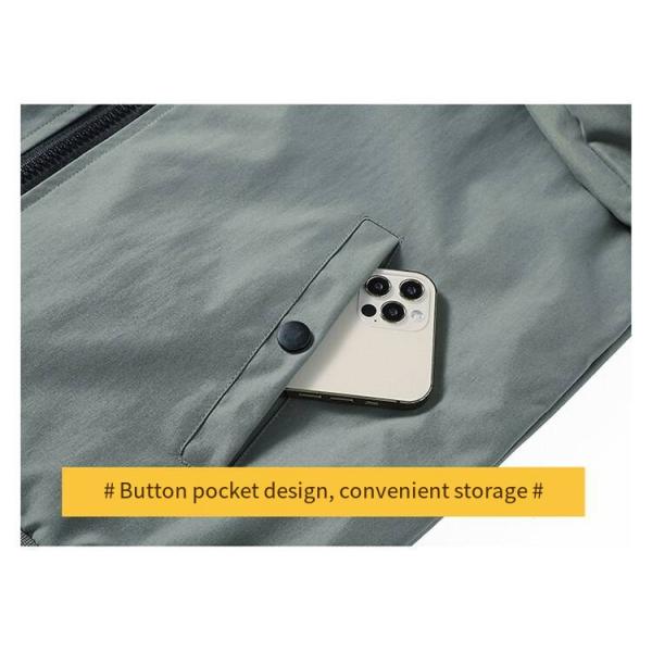 2023 Mens Polyester Cotton Padded Coat Bomber Regular Length Weaving Method Woven