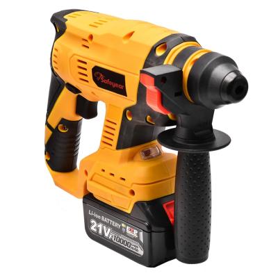 1/2 Inch 21V SDS-Plus Rotary Power Hammer Drills Brushless Cordless Impact Drill 1.7 J