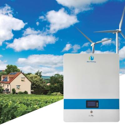 Bely Energy Bateria de lítio montada em parede 48V 100Ah de capacidade total Vida útil de longo ciclo para armazenamento de energia