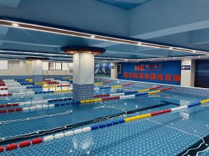Durable Wood PVC Above Ground Swimming Pool With Intelligent Controls Thermal
