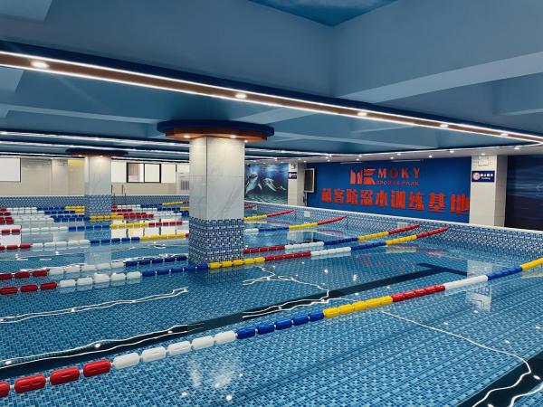 Durable Wood PVC Above Ground Swimming Pool With Intelligent Controls Thermal Insulation