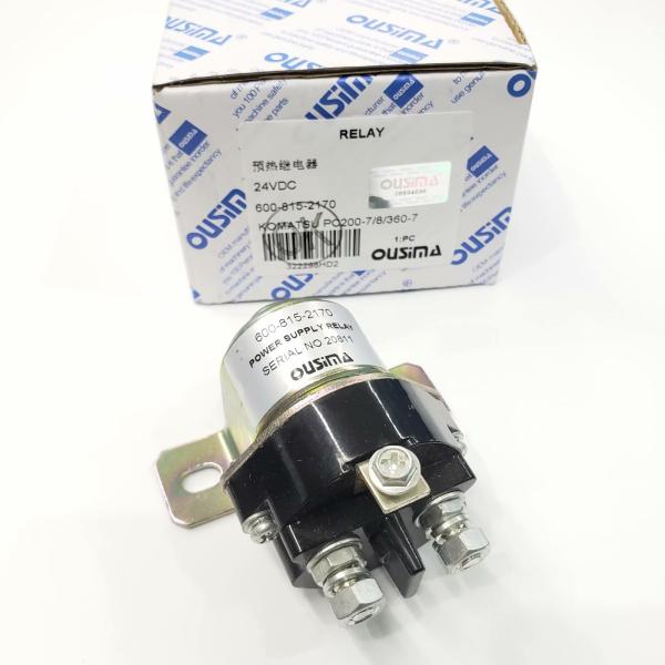 OUSIMA  6008152170 Starter Relay 600-815-2170 For Excavator Parts PC200-7 PC200-8 PC360-7