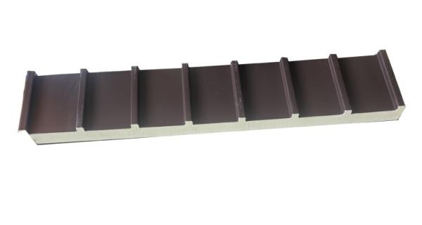 Econômico isolamento de parede personalizado 45mm PU poliuretano painel de alumínio painéis de telhado de metal para a criação de aves de capoeira