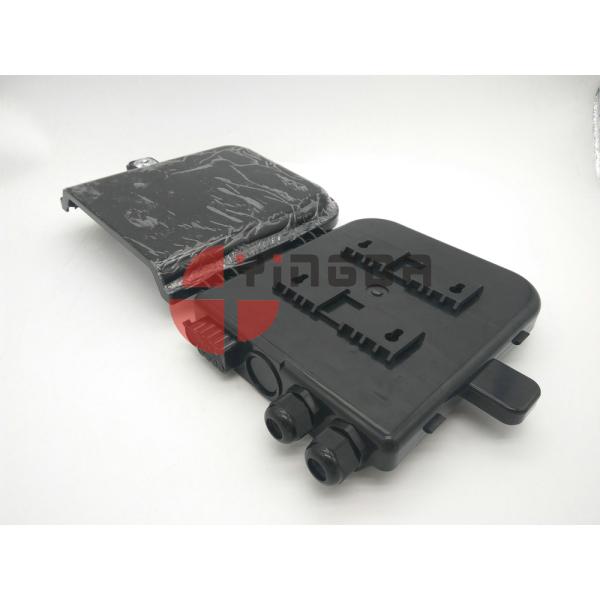 Optical 1x8 LGX PLC Fiber Optic Splitter Box , 2in 8out outdoor FTTH splitter box
