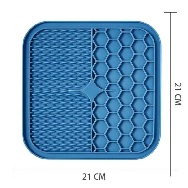 Bacia de bloqueio de Slow Food do animal de estimação de Cat Dog Licking Pad Anti do silicone
