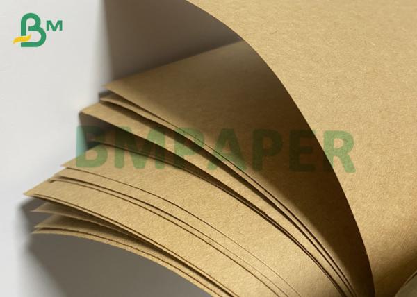 empacotamento da proteção ambiental do papel de embalagem Brown de produto comestível 150gsm