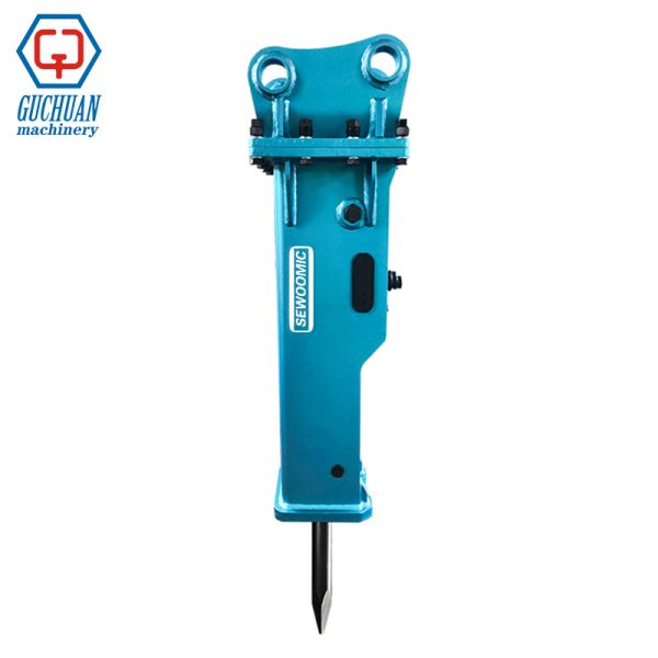 Silent Box SB40 Hydraulic Breaker 325kg with 68mm Chisel for Excavator 4-7 Ton
