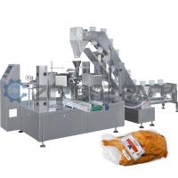 Máquina de embalagem de alimentos congelados de carne de aço inoxidável de qualidade alimentar 304/316