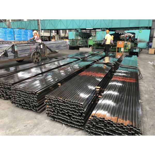 Tubo soldado de aço inoxidável 25mm de cinco estrelas, seção oca circular ASTM ASME