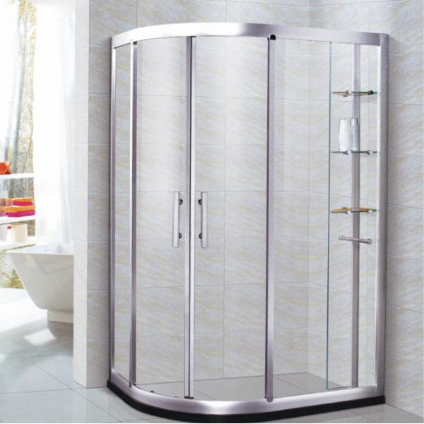 Versatile Rectangular Shower Enclosure Modern Style With Aluminum Frame
