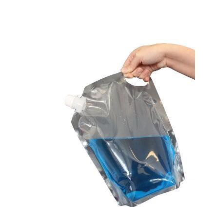 Clear Liquid Packing Stand Up Waterproof compound leakage proof milk storage spout bag