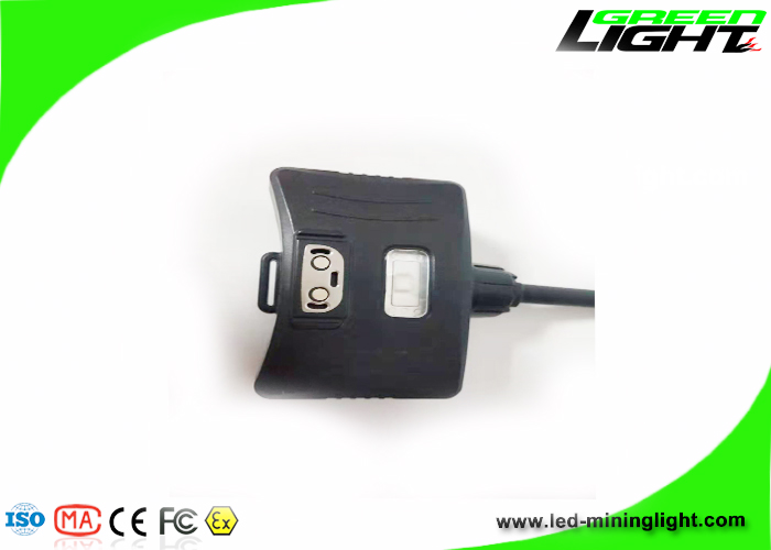 IP 68 Водонепроницаемая проводная шахтная лампа 221lum 15000Lux 6.8Ah Panasonic Battery Miner Headlight с задним сигнальным светом
