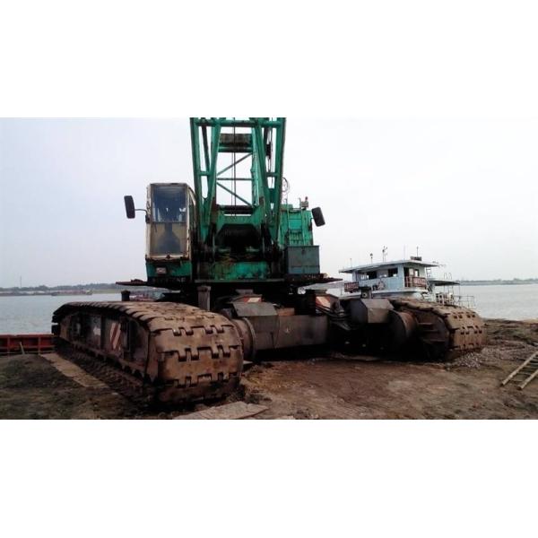 Used KOBELCO SL1500 150-Ton CARTERPILLAR Crane KING | 60m Boom+450HP+Power Plant Ready