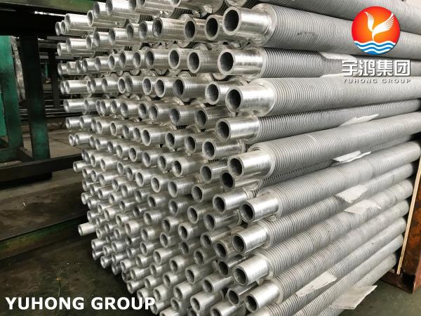 Stainless Steel Extruded Finned Tube With SS304 Fin For Petrochemical Refining
