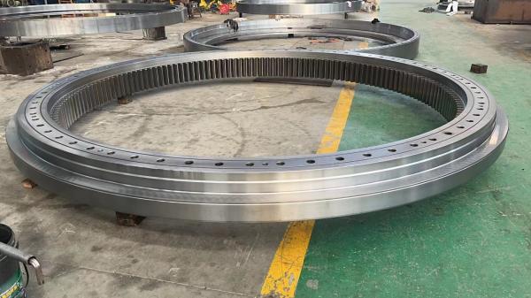 Double Row Dia 10000mm Cross Roller Slewing Bearing and stacker bearing and marine bearuing factory price