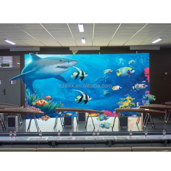Polarized 3D Visual Volumetric Display LED Video Wall Indoor 3D LED Screen