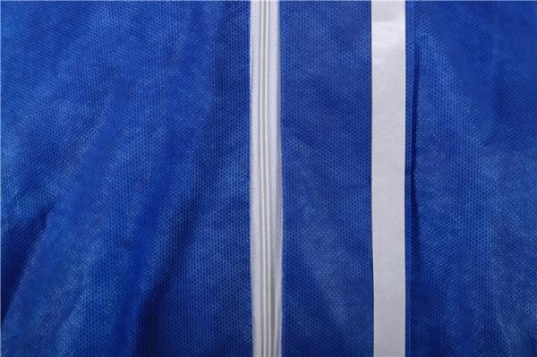 S&J Factory Price White Type 5 Type 6 Disposable Hooded Microporous Coveralls