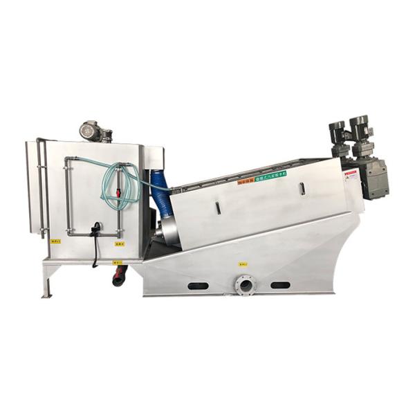 SS316L Sludge Press Machine , 50000m3/H Slurry Dewatering Machine