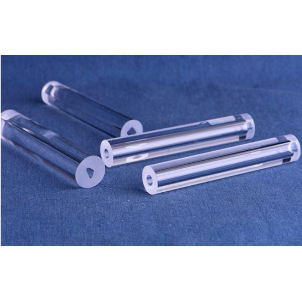 Сапфировые трубы оптические трубы чистые Al2O3 трубы высокая твердость прозрачная первоначальная поверхность роста