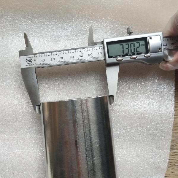 Welded Thin Wall 610mm OD Oval Stainless Tubing