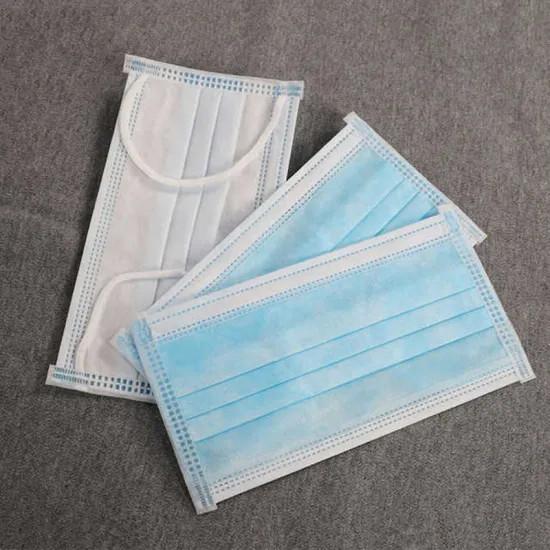Liquid Proof Disposable Dust Mask , Antiviral Face Mask For Dust Protection