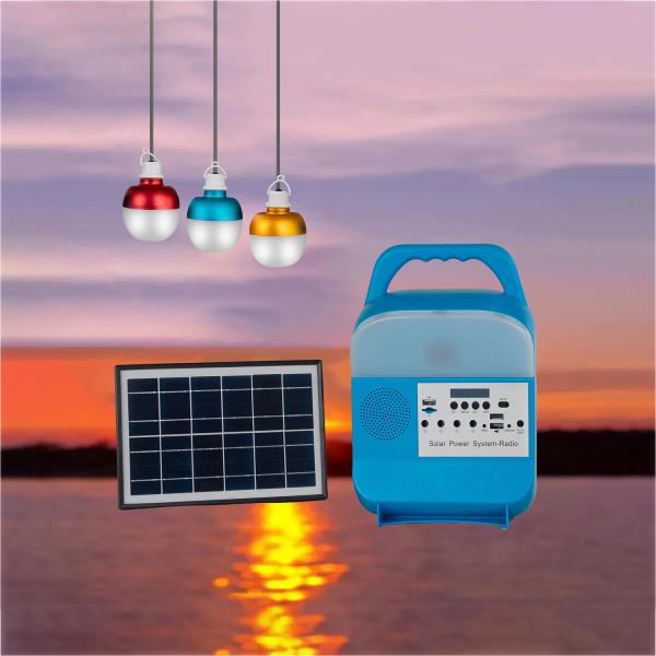SRE-685 DC15V 3PCS Portable Solar Bulbs Built In Stealth Antenna