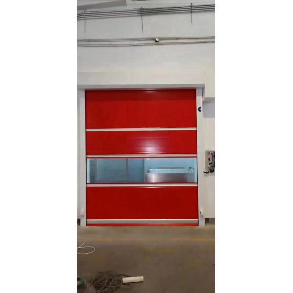 Industrial Electric Automatic High Speed PVC Door Fast Speed Rolling Door 304 Stainless Steel Material for Easy Operation and Durability