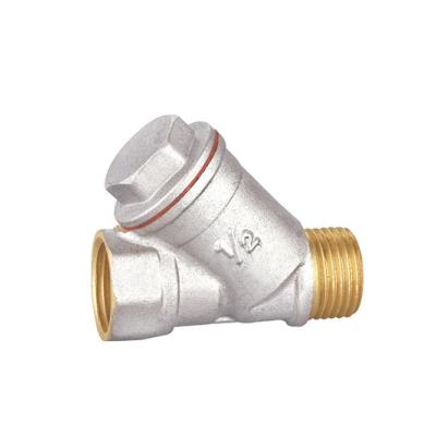 Threaded Brass Y Strainer Filter Sand Blast FT1002 Nominal Pressure Max 25bar