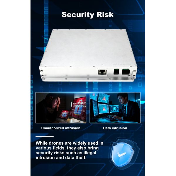 4-6 Channel Signal Source Drone Spoofing System with GPS/BDS/GLONASS/Galileo Support and 2km Effective Anti-FPV Device