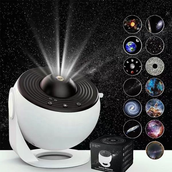 360 Degree Galaxy Projector for Room Galaxy Star Projector Light Planetarium Projector