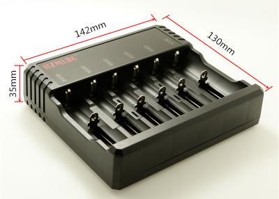 DC 12V 4A 6 Channel 3.7 V Li Ion Battery Charger Vapour Battery Charger 290g