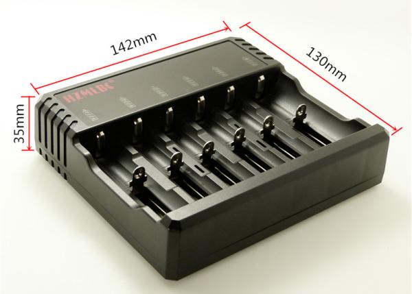 DC 12V 4A 6 Channel 3.7 V Li Ion Battery Charger Vapour Battery Charger 290g