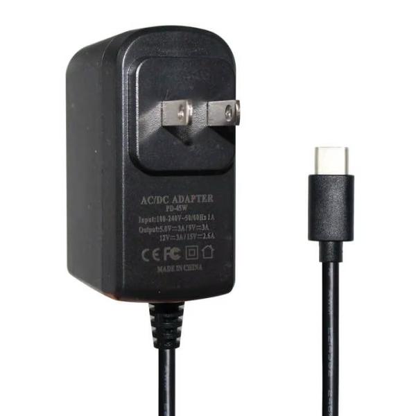 Adaptateur d'alimentation USB-C US Plug 20W/30W Chargeur rapide Type-C Chargeur murale pour téléphone tablette et appareils