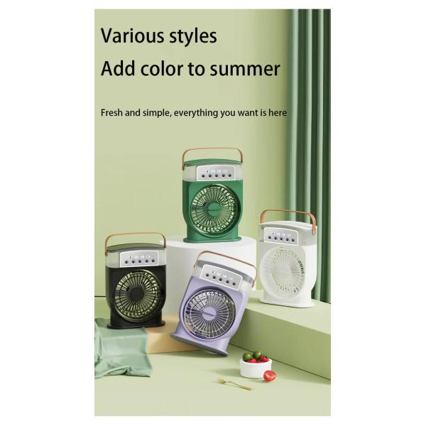 Mini Rechargeable Standing Ductless Industrial Outdoor Smart Cooler Room air Conditioner Humidifier Water Mist Fan