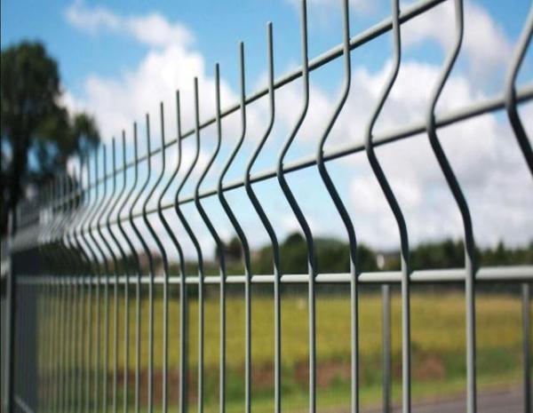 Valla de malla de seguridad para aeropuerto 358 galvanizada con recubrimiento en polvo de 76,2x12,7 mm