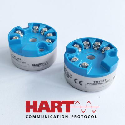 PT100 Head Mounted Temperature Transmitter 2 Wire 4-20mA Output