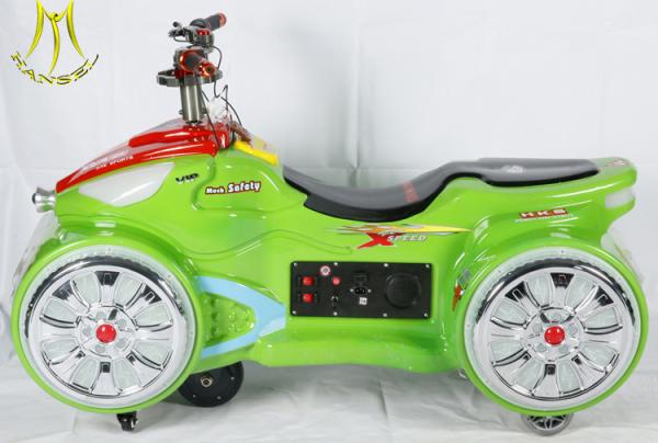 Hansel ride on electric cars toy for wholesale amusement park motor bike rides
