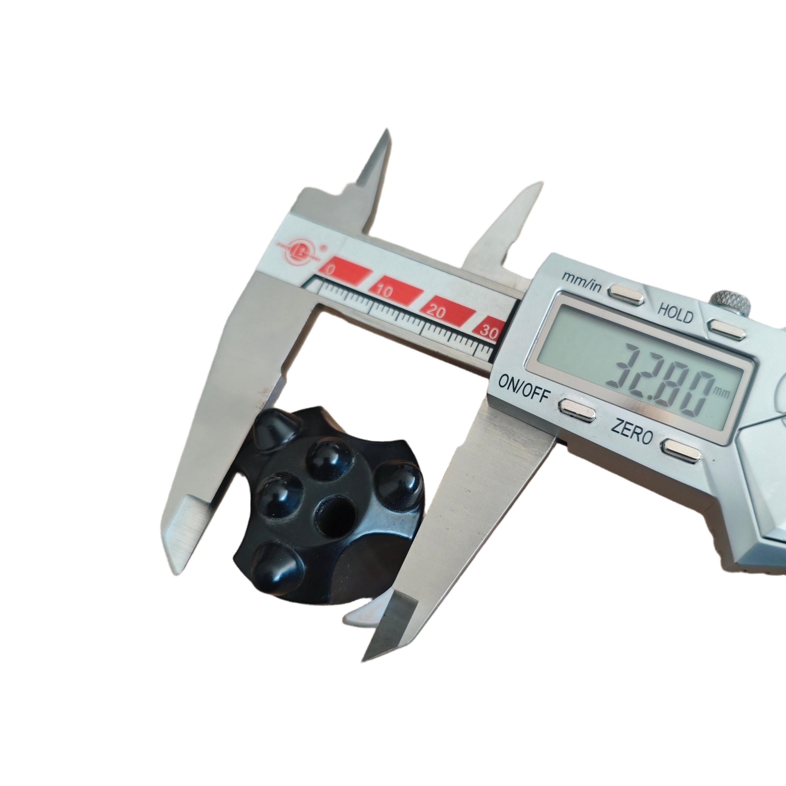 7 Degree Taper Button Bit 5 Tooth 32mm Diameter For High Precision Rock Drilling