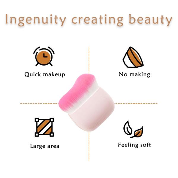Multifunction Travel Kabuki Brush For Facial Makeup