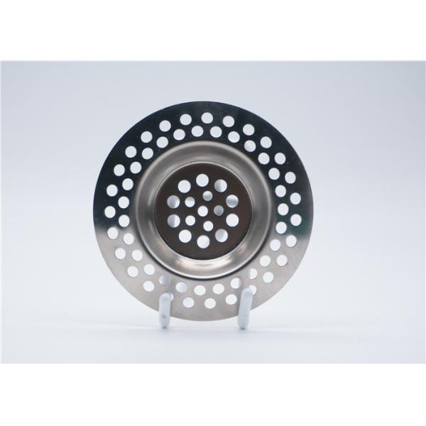 Golden Stainless Steel Sink Strainer Replacement OD 70 Mm Anti - Corrosion