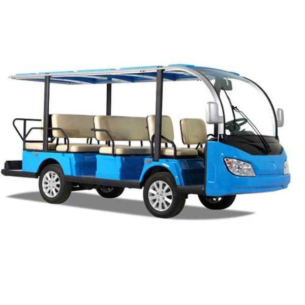 11 Seats Electric Sightseeing Bus 4 Wheel Electric Shuttle Car