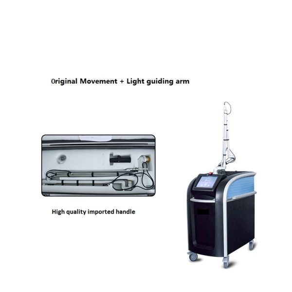 Picosured Picosecond Laser Skin Resurfacing Tattoo Removal Pico Laser Picosecond with 755nm 532nm and 1064nm Wavelengths Suitable for All Colors of Tattoo Removal and Skin