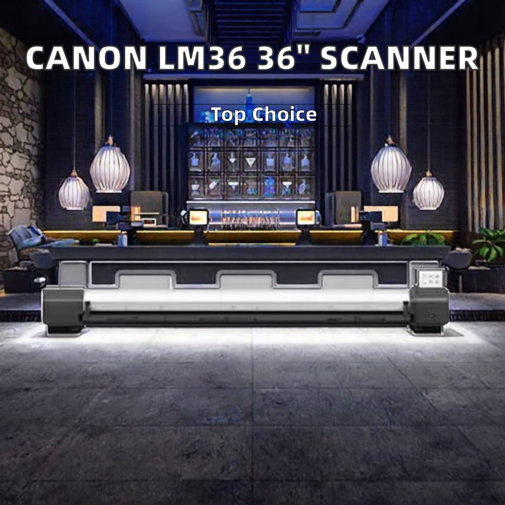 C ANON LM36 Document Scanner CIS Technology Wired Interface A0 Paper Size in Stock