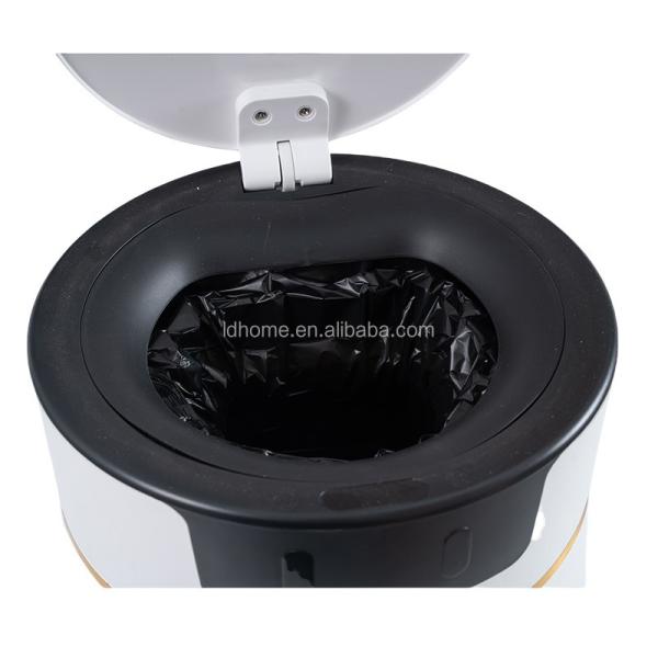 13L Smart Trash Can Motion Sensor Auto self sealing trash can 13 gallon sensor dustbin automatic