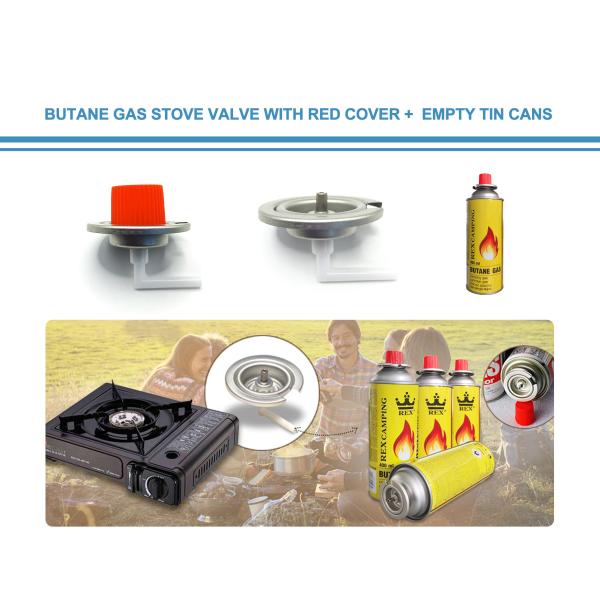 Compact Butane Gas Cassette Valve for Portable Heaters with Space-Saving Design​