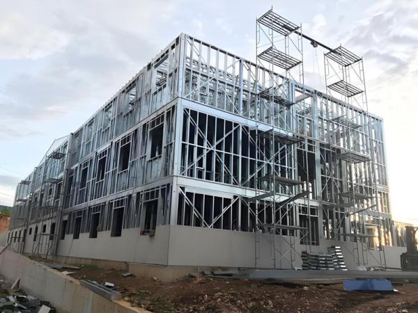 Easy Assemble Light Steel House / Two Storey Prefabricated House